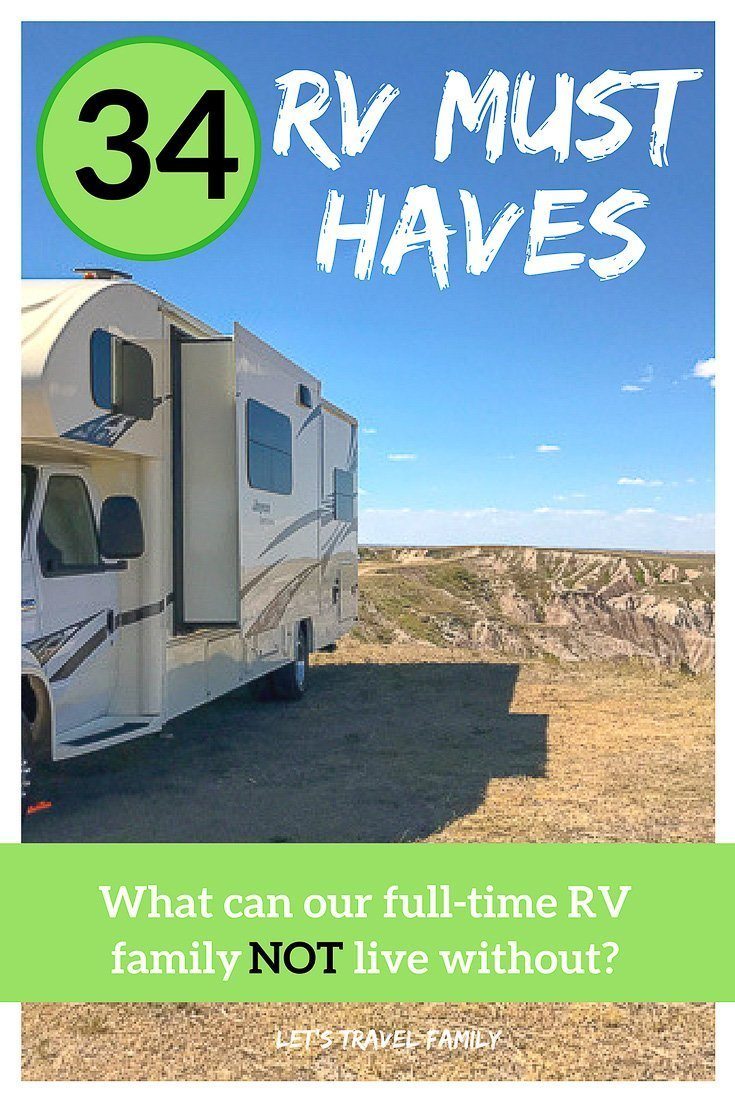 34 RV Must Haves That We Cannot Live Without - Let's Travel Family