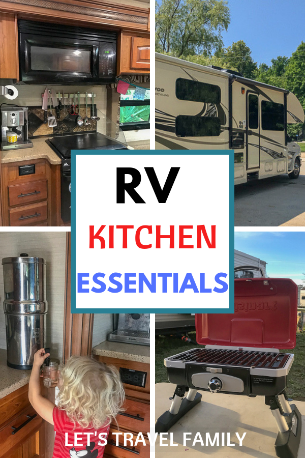 29 RV Kitchen Accessories You Must Have - Ultimate List - Let's