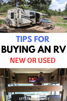 Buying An RV For The First Time – New Vs. Used - Let's Travel Family