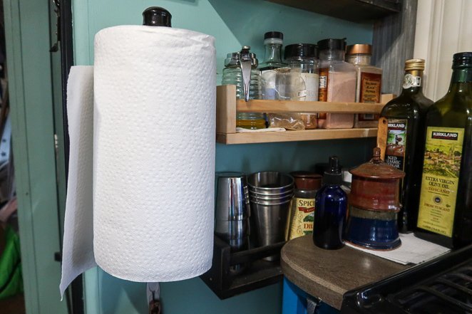 RV Paper Towel Holder