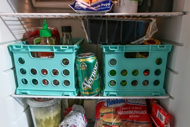  rv fridge storage ideas