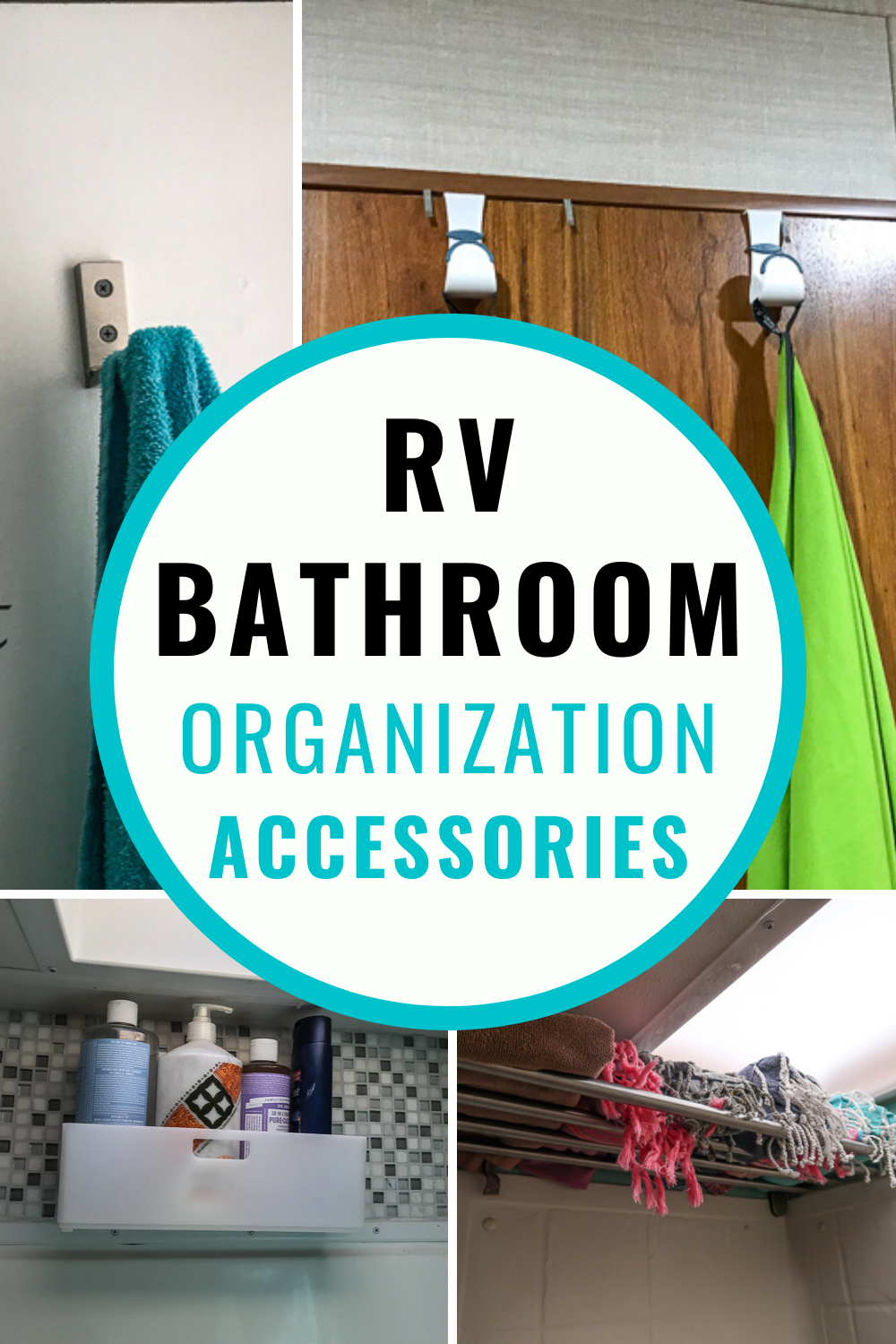9 RV Shower Organization Ideas + Picture Inspiration! – The Crazy