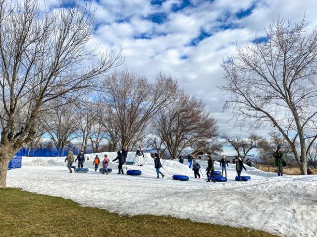 eagle island state park sledding